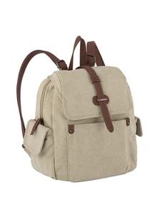Camel Active Plecak w kolorze beżowym - Plecaki - miniaturka - grafika 1