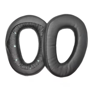 Nauszniki skórzane do Sennheiser GSP 300, 301, 302, 303, 350 black - Akcesoria do słuchawek - miniaturka - grafika 1