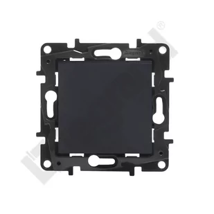 Legrand Łącznik jednobiegunowy Niloe Step 863501 10AX czarny - Wyłączniki światła i elektryczne - miniaturka - grafika 1