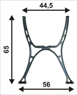 Akcesoria grzewcze - Un Ruszt Kuchenny Nr5 26*21,5Cm R-K5 LUX 1000000006261 - miniaturka - grafika 1