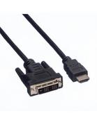 Kable komputerowe i do monitorów - Kabel przejściówka DVI 18+1 HDMI  1,5 m - miniaturka - grafika 1