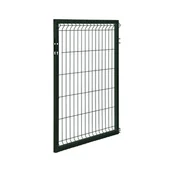 Ogrodzenia - Furtka prawa Stark 1x1,2 m zielona Polbram - miniaturka - grafika 1