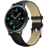 Smartwatch - Bakeeley E10 Czarno-brązowy - miniaturka - grafika 1