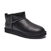 Buty zimowe męskie - UGG Śniegowce CLASSIC ULTRA MINI | skóra - miniaturka - grafika 1