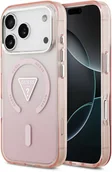 Etui i futerały do telefonów - GUESS futerał do IPHONE 17 Pro kompatybilny z MagSafe GUHMP17LHGTMLCGP IML Gradient W/ Triangle Logo różowy - miniaturka - grafika 1