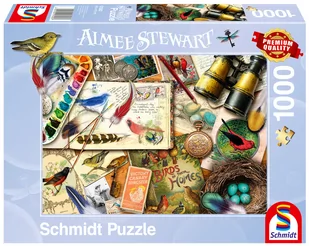 puzzle 1000 aimee stewart, obserwacja ptaków - Puzzle - miniaturka - grafika 1