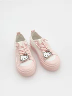 Buciki dla niemowląt - Reserved - Trampki z motywem Hello Ktty - biały - miniaturka - grafika 1