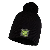 Czapki damskie - Buff Unisex Youth DEIK czarna czapka dzianinowa dla dzieci, rozmiar uniwersalny - miniaturka - grafika 1