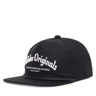 Czapki damskie - Czapka z daszkiem adidas Flatbrim JD0997 Czarny - miniaturka - grafika 1