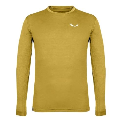 Salewa Puez Melange Dry Tee M, Olive Oil Melange, L