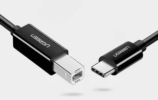 Kabel USB-C 2.0 do USB-B UGREEN US241 do drukarki, 1m (czarny) - Kable komputerowe i do monitorów - miniaturka - grafika 5