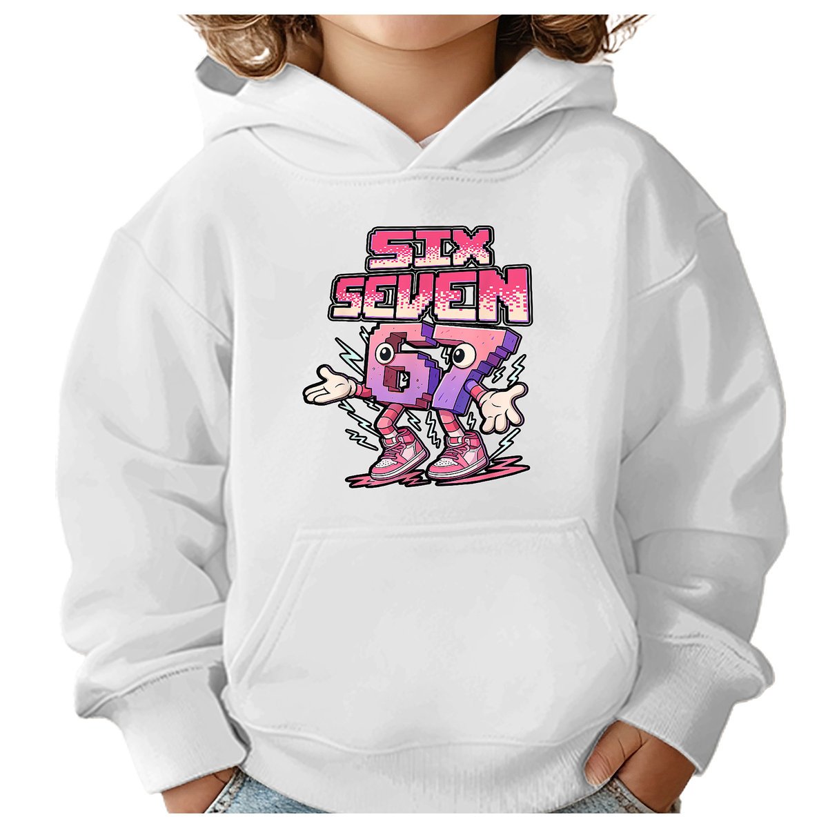 BLUZA DZIECIĘCA 67 SIX SEVEN VIRAL 146-152 CHŁOPIĘCA DZIEWCZĘCA PREZENT