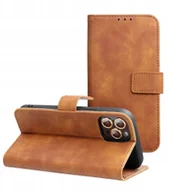 Etui i futerały do telefonów - Kabura TENDER Book do SAMSUNG S25 Edge brązowy - miniaturka - grafika 1