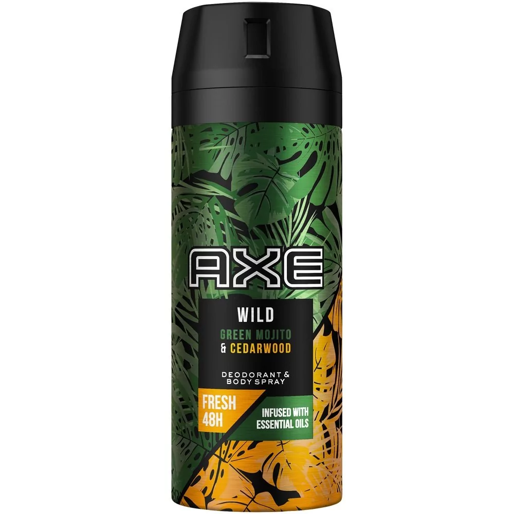 Axe Wild Green Mojito & Cedarwood Dezodorant w aerozolu 150ml