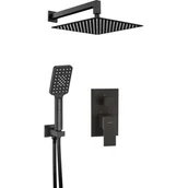 Zestawy prysznicowe - Deante Komplet podtynkowy Anemon Czarny NAC_N9MP - miniaturka - grafika 1