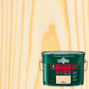 Śnieżka Impregnat do drewna grunt bezbarwny 2,5 L Vidaron - Farby i impregnaty do drewna - miniaturka - grafika 1