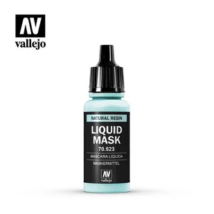 Vallejo Lakier Nr197 Liq uid Mask 17mlAuxiliary GXP-500134 - Akcesoria i części modelarskie - miniaturka - grafika 1