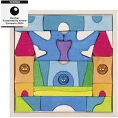 Układanki dla dzieci - Zamek układanka z lśniącymi kamieniami - miniaturka - grafika 1