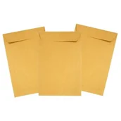 Koperty - Koperty samoklejące, C5 SK, brązowe, 50 sztuk - miniaturka - grafika 1