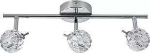 Candellux BOMBOLA LAMPA SUFITOWA LISTWA 3X40W G9 CHROM BEZ ŻARÓWEK 93-70302 93-70302 - Lampy sufitowe - miniaturka - grafika 1