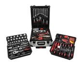 Inne urządzenia budowlane - Geko Walizka narzędziowa z wyposażeniem 187 elementów 8340 G10855 - miniaturka - grafika 1