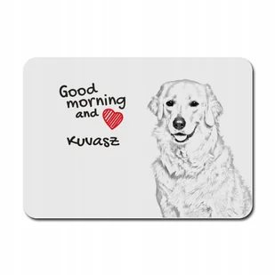 Kuvasz Podkładka pod mysz myszkę Grafika - Podkładki pod mysz - miniaturka - grafika 1