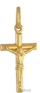 Zawieszka Krzyżyk z Panem Jezusem pr.585 - Wisiorki - miniaturka - grafika 1