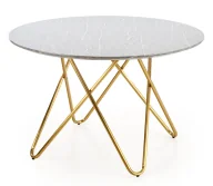 Stoły - Okrągły stół glamour Marla - miniaturka - grafika 1