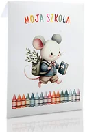 Koperty - Koperta TS Moja Szkoła Myszka na zdjęcia 15x21 lub 15x23 - miniaturka - grafika 1