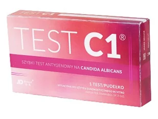 Test C1 Szybki test antygenowy na Candida Albicans, 1 sztuka /Farmabol/ - Testy ciążowe i diagnostyczne - miniaturka - grafika 1