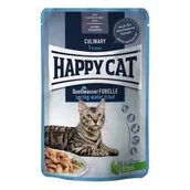 Mokra karma dla kotów - HAPPY CAT Culinary Pstrąg źródlany 24 x 85 g - miniaturka - grafika 1