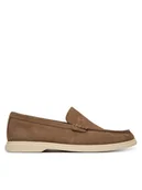 Półbuty męskie - BOSS Lordsy Sienne 50543083 Beżowy - miniaturka - grafika 1