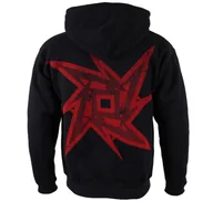 Bluzy męskie - bluza METALLICA - RED NINJA STAR, rozpinana z kapturem-XXL - miniaturka - grafika 1