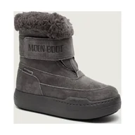 Buty dla dziewczynek - Moon Boot Śniegowce JR PARK STRAPzamsz shearling - miniaturka - grafika 1