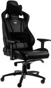 Fotele gamingowe - noblechairs Fotel gamingowy noblechairs HERO czarny czarne obszycie NBL-HRO-PU-BLA - miniaturka - grafika 1