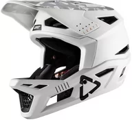 Kaski rowerowe - Leatt Leatt MTB 4.0 DH Helmet, zielony 57-58cm 2022 Kaski Fullface i Downhill - miniaturka - grafika 1