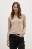 Swetry damskie - Calvin Klein sweter wełniany damski kolor szary lekki K20K207452 - miniaturka - grafika 1