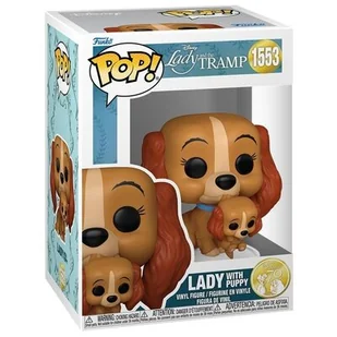 Figurka FUNKO Pop Lady and The Tramp Lady with Puppy - Gadżety dla graczy - miniaturka - grafika 1