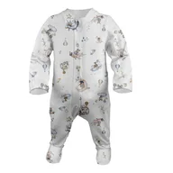 Pajacyki dla niemowląt - Pajacyk niemowlęcy LEIF organic sky - miniaturka - grafika 1