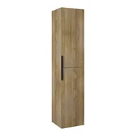 Szafki łazienkowe - Słupek łazienkowy wiszący Nabel 35x34.9x162 cm dąb natural Roca - miniaturka - grafika 1