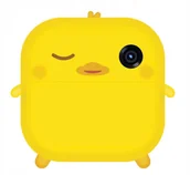 Aparaty natychmiastowe - Kamera cyfrowa THD Aparat Foto-Wideo dla Dzieci THD Pixels M2, Żółty - miniaturka - grafika 1