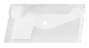 Tetis Koperta DL PP na zatrzask transparentna - Teczki i skoroszyty - miniaturka - grafika 1