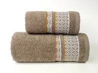 Ręczniki - Ręcznik Arabiana 70x140 Brązowy Greno - miniaturka - grafika 1