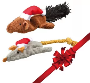Trixie Mysz Wiewiórka 14-17cm 92382 - Zabawki dla psów - miniaturka - grafika 1