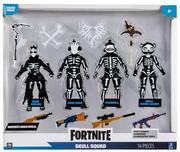 Figurki dla dzieci - Jazwares FORTNITE Skull Squad Action Figures 4pak - miniaturka - grafika 1