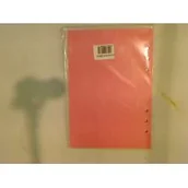 Artykuły biurowe - Antra Wkład do organizera A5 Czysta czerwona ANTRA - miniaturka - grafika 1