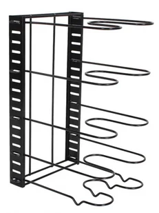 Metalowy organizer kuchenny na patelnie N6-D15 - Pudła i pojemniki do przechowywania Metalowy organizer kuchenny na patelnie N6-D15 - Pudła i pojemniki do przechowywania - miniaturka - grafika 1