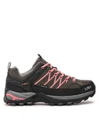 Buty trekkingowe damskie - CMP Trekkingi Rigel Low Wnm Wp 3Q13246 Szary - miniaturka - grafika 1