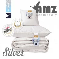 Kołdry - Kołdra zimowa SILVER PUCH GĘSI 90% AMZ 200x220 - miniaturka - grafika 1