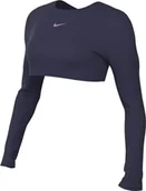 Bluzy damskie - Nike NP Dri-fit Crop Bluza damska - miniaturka - grafika 1